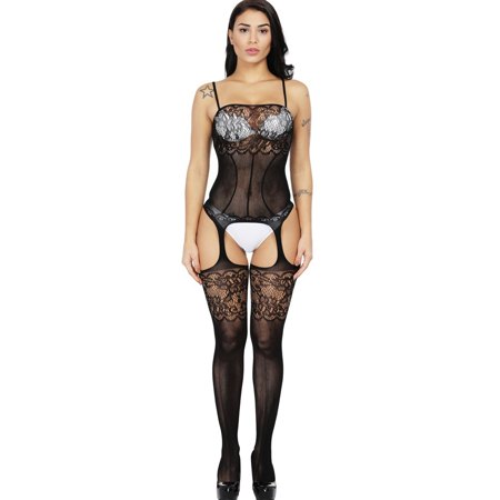 Lace-Cup Suspender Bodystocking, wholesale