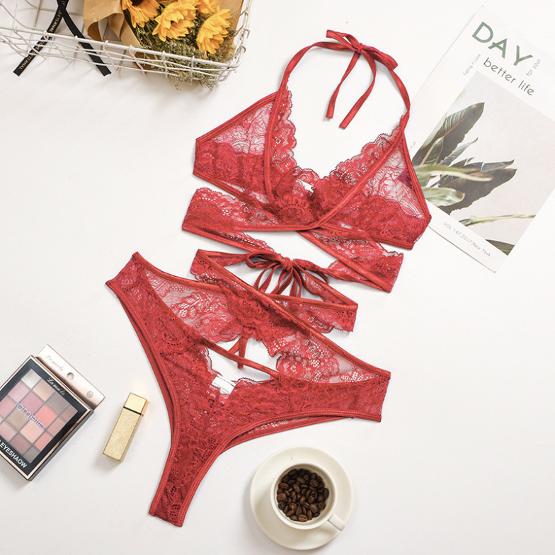 Eyelash Lace Cut-Out Wrap Teddy, wholesale