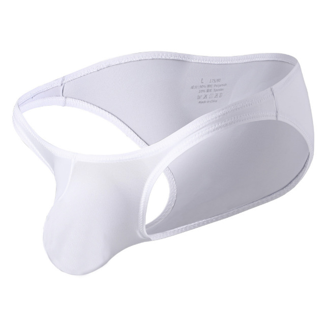 Black Men's Quick-Dry Contour-Pouch Brief, wholesale, sizes M/L/XL/XXL — view 2